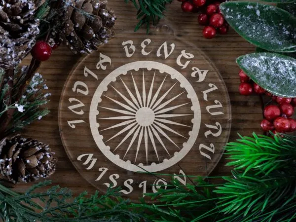 LDS India Bengaluru Mission Christmas Ornament with Christmas Decorations