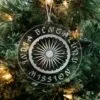 LDS India Bengaluru Mission Christmas Ornament hanging on a Tree