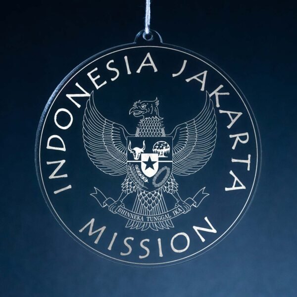 LDS Indonesia Jakarta Mission Christmas Ornament