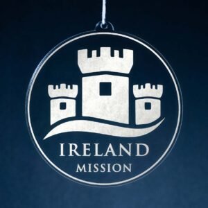 LDS Ireland Mission Christmas Ornament