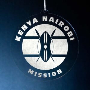 LDS Kenya Nairobi Mission Christmas Ornament