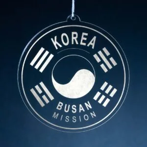 LDS Korea Busan Mission Christmas Ornament
