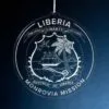 LDS Liberia Monrovia Mission Christmas Ornament