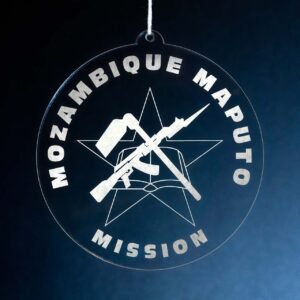 LDS Mozambique Maputo Mission Christmas Ornament