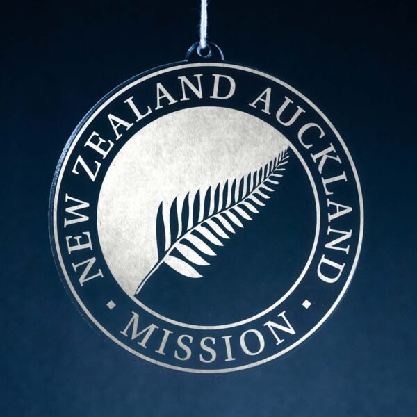 LDS New Zealand Auckland Mission Christmas Ornament