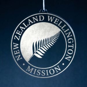 LDS New Zealand Wellington Mission Christmas Ornament