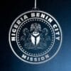 LDS Nigeria Benin City Mission Christmas Ornament