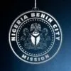 LDS Nigeria Benin City Mission Christmas Ornament