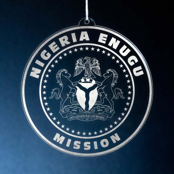 LDS Nigeria Enugu Mission Christmas Ornament