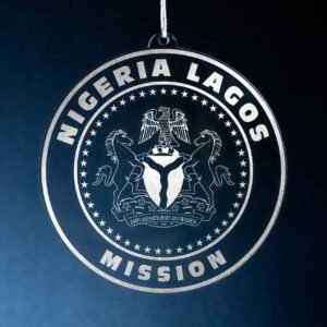 LDS Nigeria Lagos Mission Christmas Ornament