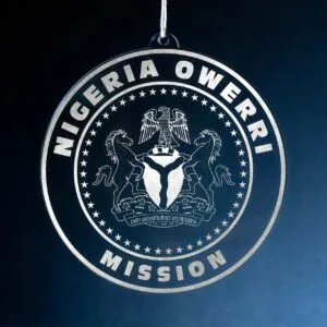 LDS Nigeria Owerri Mission Christmas Ornament