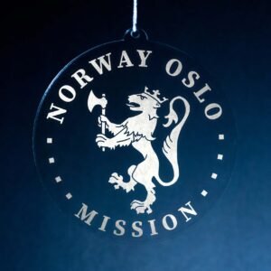 LDS Norway Oslo Mission Christmas Ornament