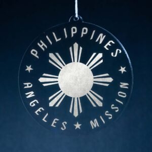 LDS Philippines Angeles Mission Christmas Ornament