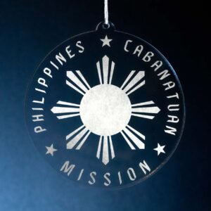LDS Philippines Cabanatuan Mission Christmas Ornament