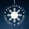 LDS Philippines Cebu East Mission Christmas Ornament