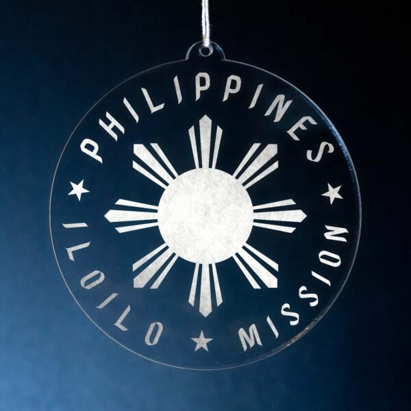 LDS Philippines Iloilo Mission Christmas Ornament