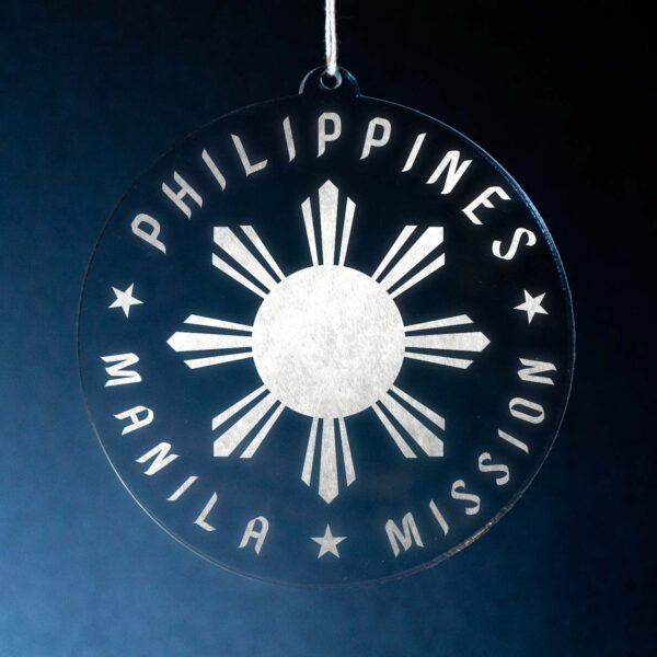 LDS Philippines Manila Mission Christmas Ornament