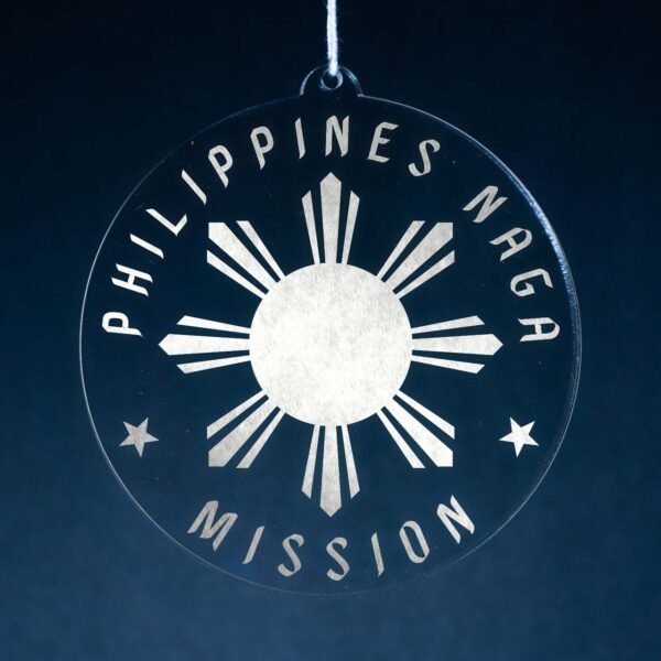 LDS Philippines Naga Mission Christmas Ornament
