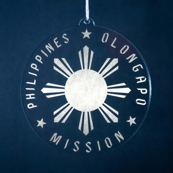 LDS Philippines Olongapo Mission Christmas Ornament