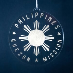 LDS Philippines Quezon City Mission Christmas Ornament