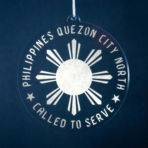 LDS Philippines Quezon City North Mission Christmas Ornament
