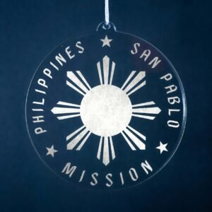LDS Philippines San Pablo Mission Christmas Ornament