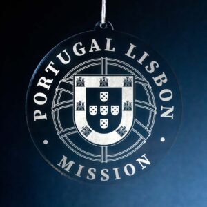 LDS Portugal Lisbon Mission Christmas Ornament