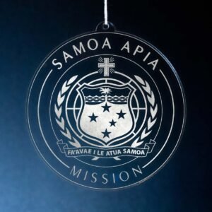 LDS Samoa Apia Mission Christmas Ornament