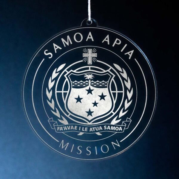 LDS Samoa Apia Mission Christmas Ornament