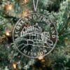 LDS Scotland - Ireland Mission (Edinburgh) Christmas Ornament hanging on a Tree