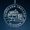 LDS Scotland - Ireland Mission (Edinburgh) Christmas Ornament