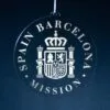 LDS Spain Barcelona Mission Christmas Ornament
