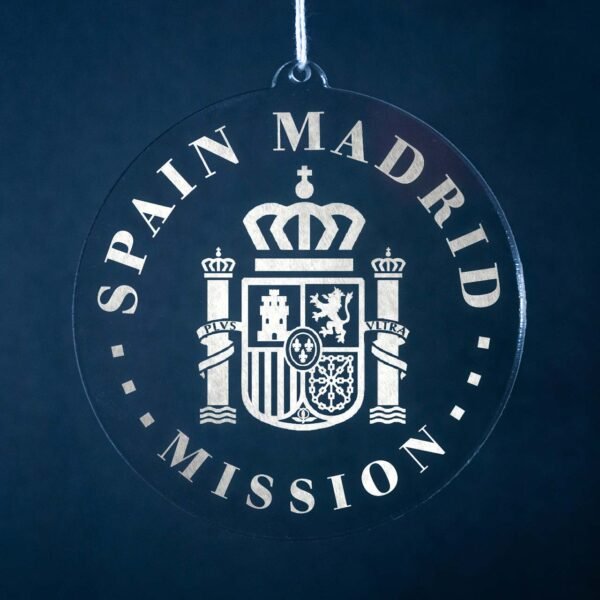 LDS Spain Madrid Mission Christmas Ornament
