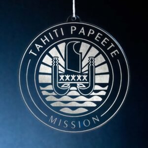 LDS Tahiti Papeete Mission Christmas Ornament