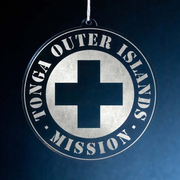 LDS Tonga Outer Islands Mission Christmas Ornament