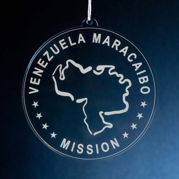 LDS Venezuela Maracaibo Mission Christmas Ornament