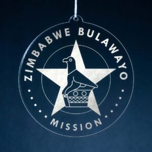 LDS Zimbabwe Bulawayo Mission Christmas Ornament