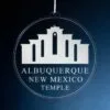 LDS Albuquerque New Mexico Temple Christmas Ornament