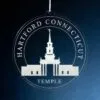 LDS Hartford Connecticut Temple Christmas Ornament