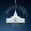 LDS Houston Texas Temple Christmas Ornament