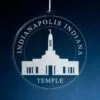 LDS Indianapolis Indiana Temple Christmas Ornament