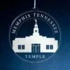 LDS Memphis Tennessee Temple Christmas Ornament