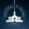LDS Pocatello Idaho Temple Christmas Ornament