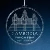 LDS Cambodia Phnom Penh West Mission Christmas Ornament