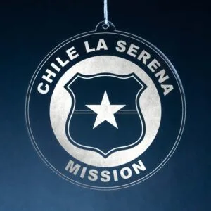 LDS Chile La Serena Mission Christmas Ornament