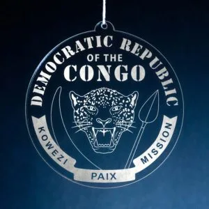 LDS Democratic Republic of the Congo Kolwezi Mission Christmas Ornament