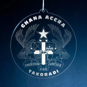 LDS Ghana Takoradi Mission Christmas Ornament