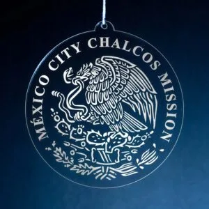 LDS Mexico Mexico City Chalcos Mission Christmas Ornament