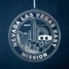 LDS Nevada Las Vegas East Mission Christmas Ornament