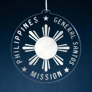 LDS Philippines General Santos Mission Christmas Ornament